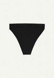 Bikini Hose „Notos Dyn.“ in Schwarz gerippt