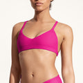Surf Bikini Oberteil „Dace“ in Magenta