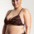 Surf Bikini Oberteil „Esox“ in Hibiskus Print