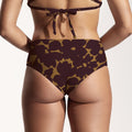 Surf Bikini Hose „Fugu“ in Hibiskus Print