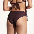 Surf Bikini Hose „Opah“ in Auberginenviolett