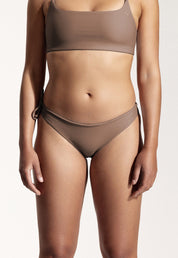 Surf Bikini Bottom "Mako" in brown