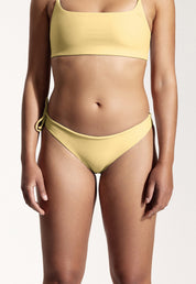 Surf Bikini Bottom "Mako" in yellow pale