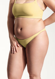 Surf Bikini Bottom "Mako" in yellow pale