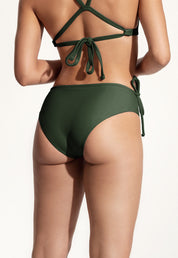 Surf Bikini Bottom "Opah" in dark green