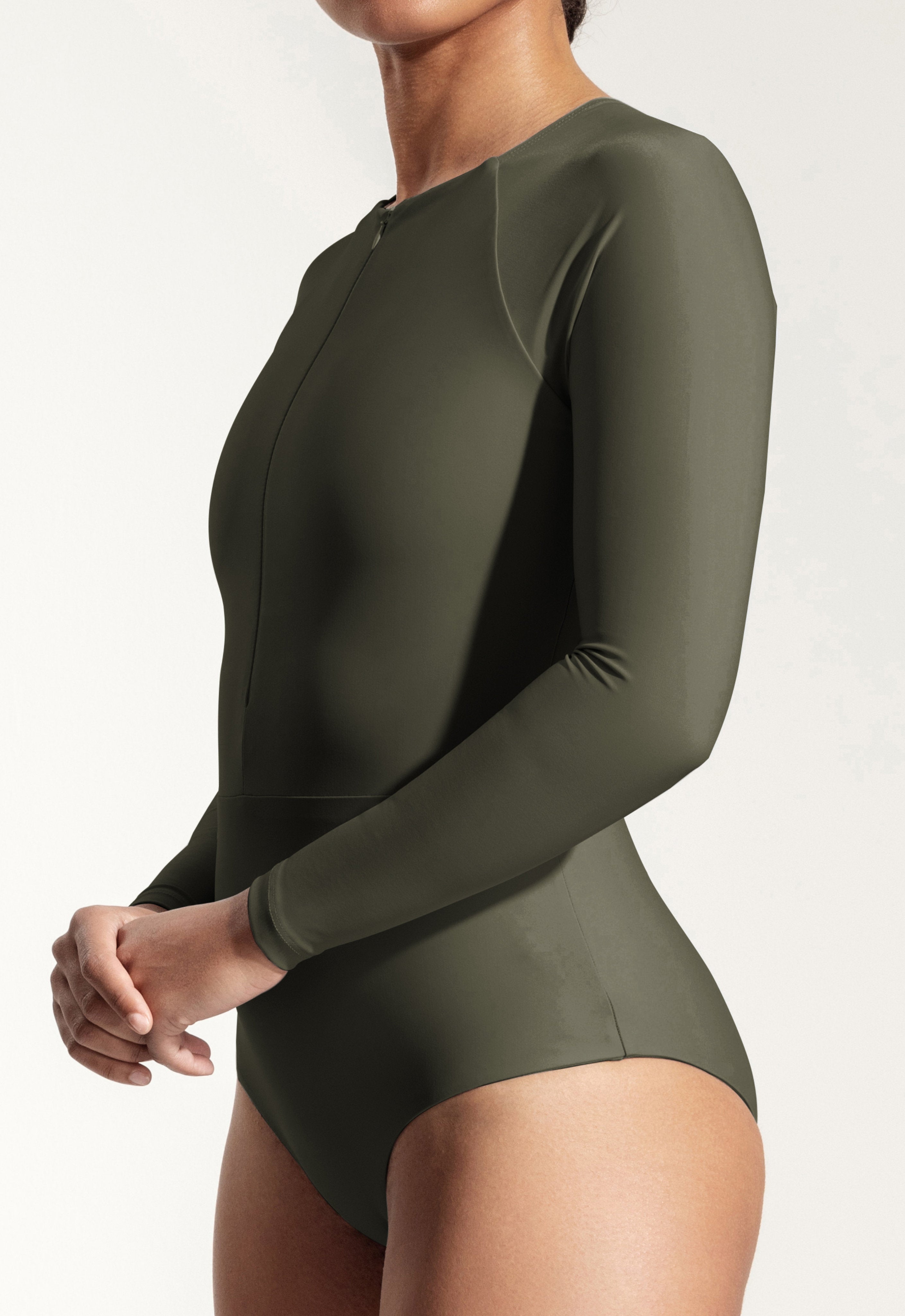 Surfsuit "Orfe" in pine green