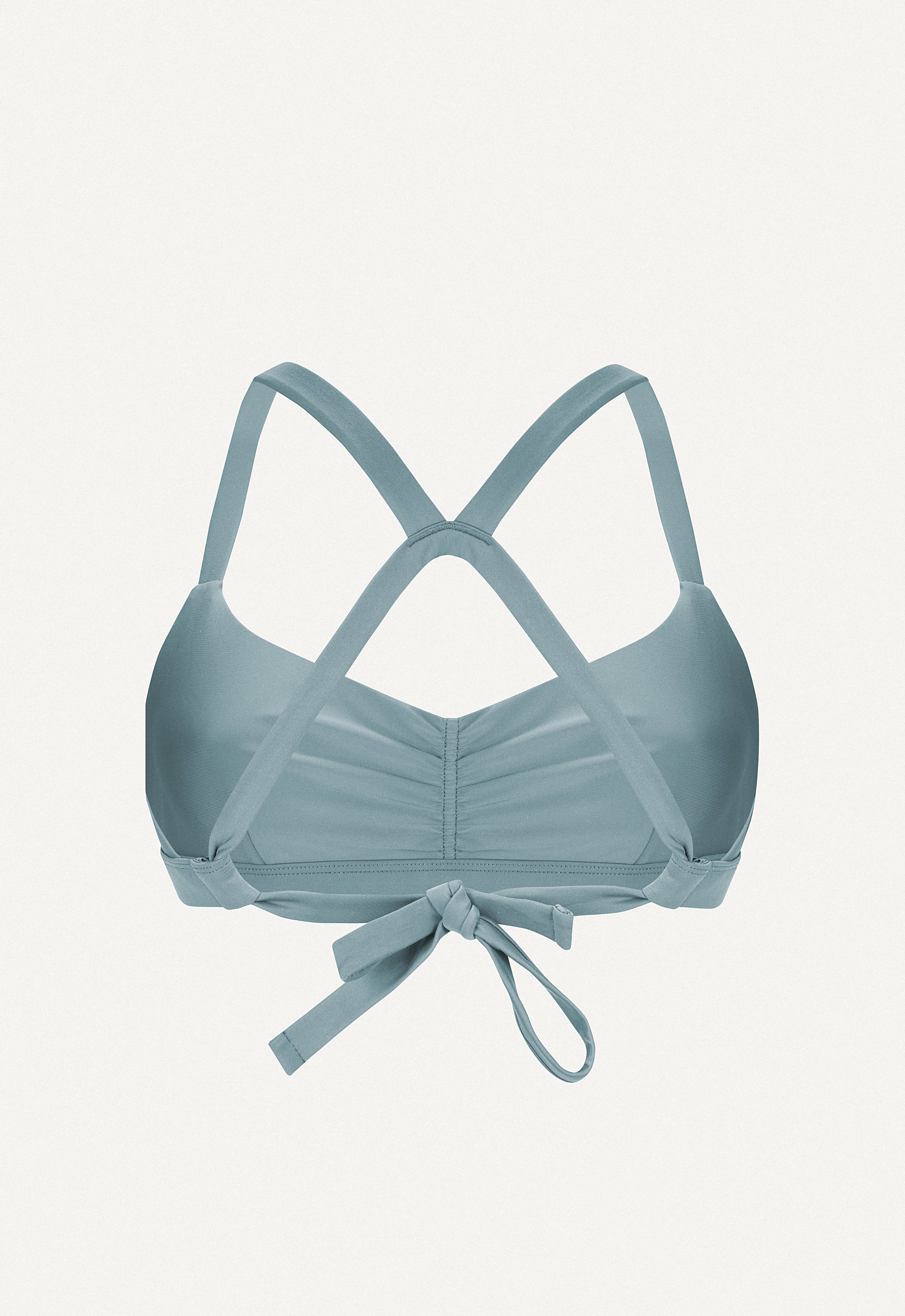 Surf Bikini Oberteil „Hoki“ in Eisblau