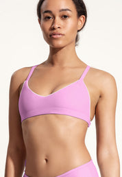 Surf Bikini Top "Dace" in baby pink