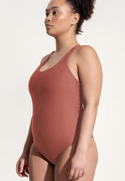 Surf Swimsuit "Kelt" in clay red