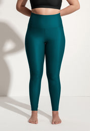Surf & Yoga Leggings "Larimar" in petrol blue