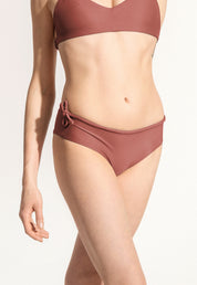 Surf Bikini Bottom "Opah" in clay red