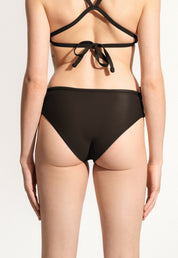 Surf Bikini Bottom "Opah" in dark brown
