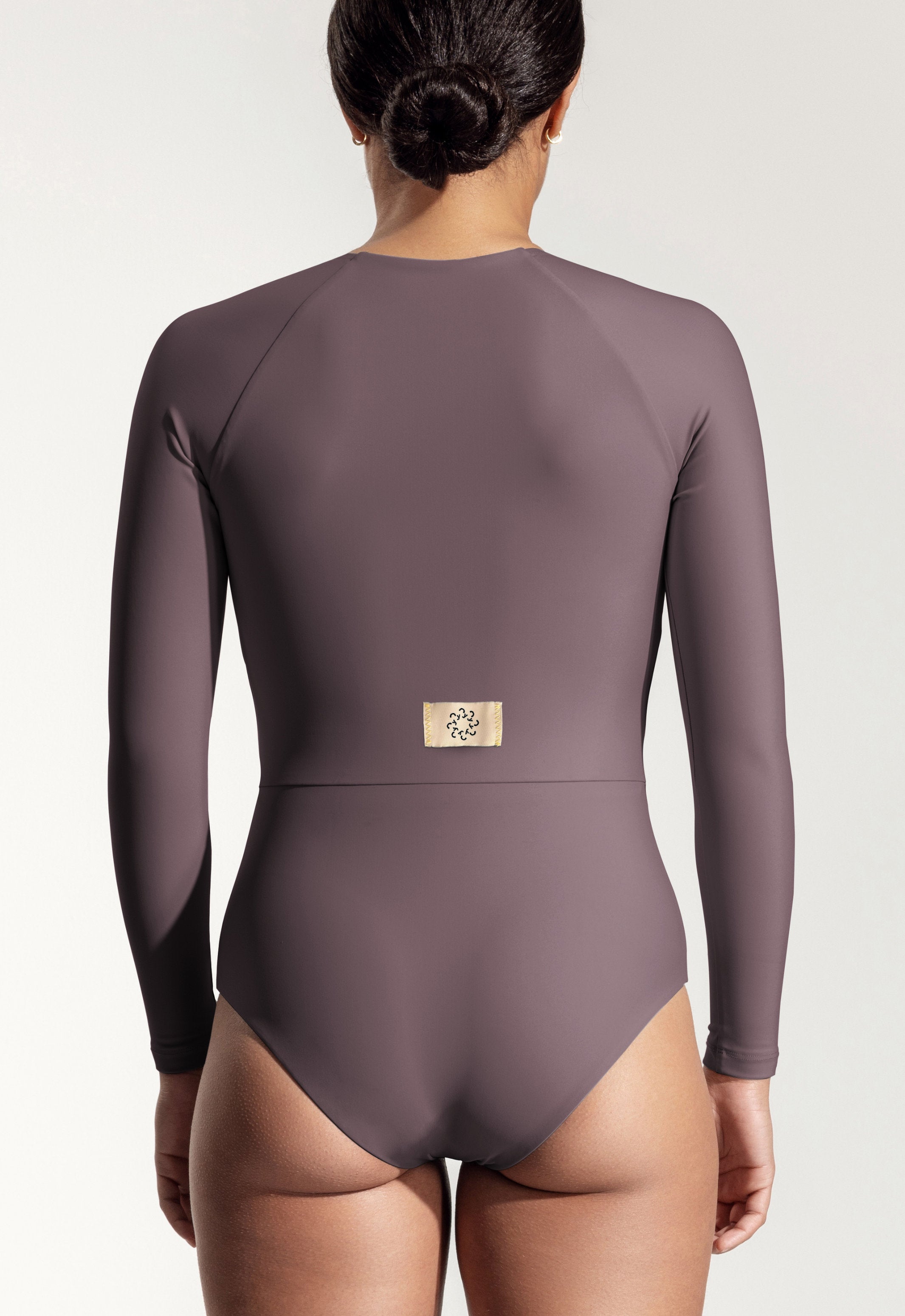 Surf Suit "Orfe" in dark lavender