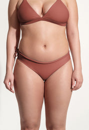 Surf Bikini Hose „Tope“ in Lehmrot