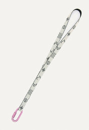 Oy Lanyard mit pinkem Karabiner