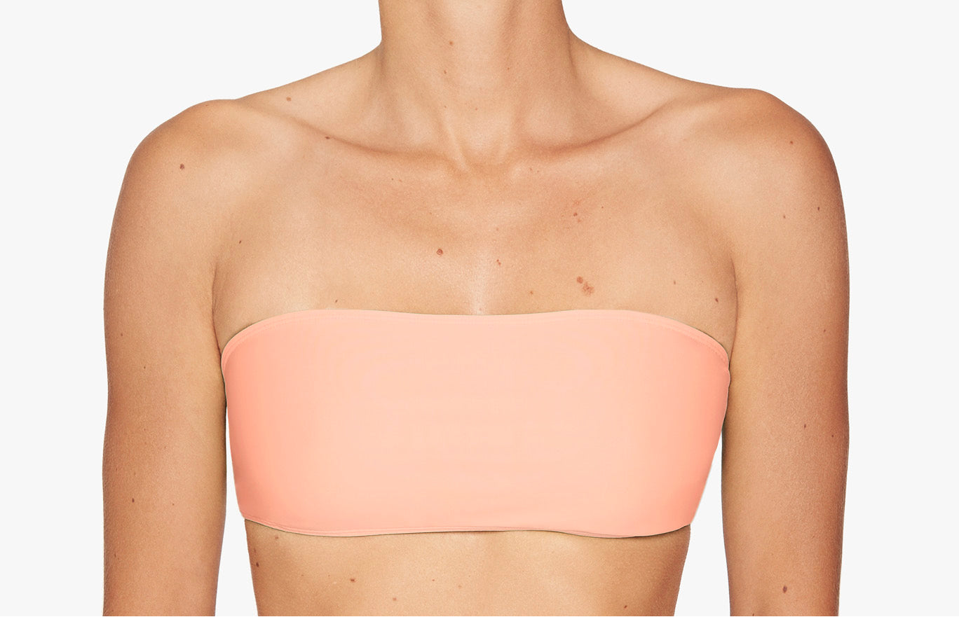 Bikini Oberteil „Farah“ in Moss Grün & Appeal Orange 2