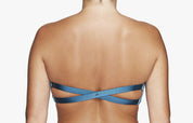 Bikini Oberteil „Farah“ in Frost & Teal Blau 3