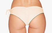 Surf Bikini Hose „Borneo“ in Moss Grün & Appeal Orange 4
