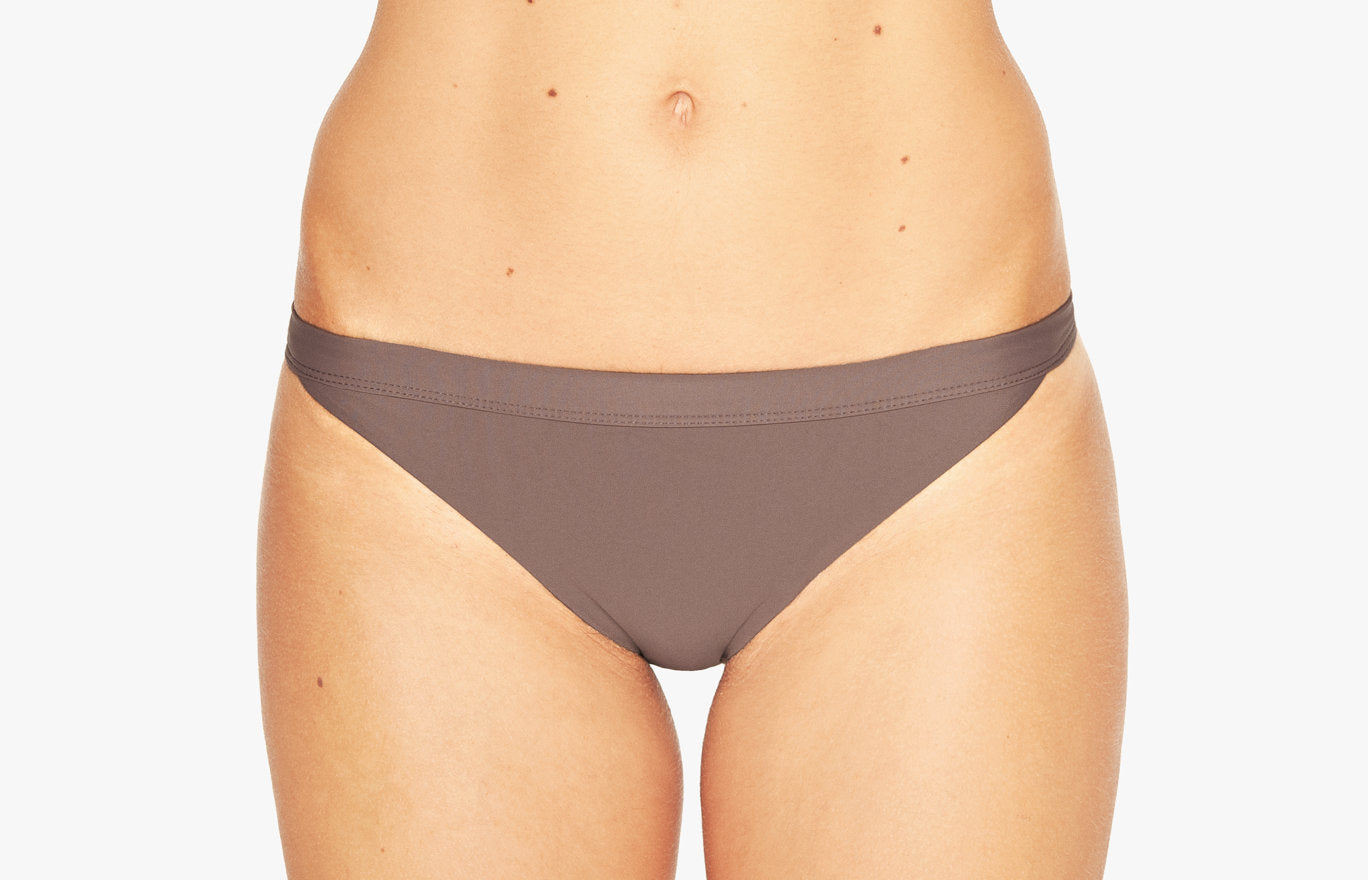 Bikini Hose „Rio“ in Mauve Braun 1