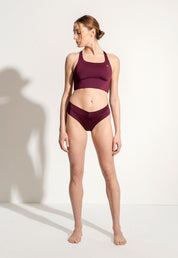 Bikini Oberteil „Elin X“ in Sultana Violett 1