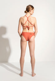 Surf Bikini Hose „Rote“ in Maroon Rot 1
