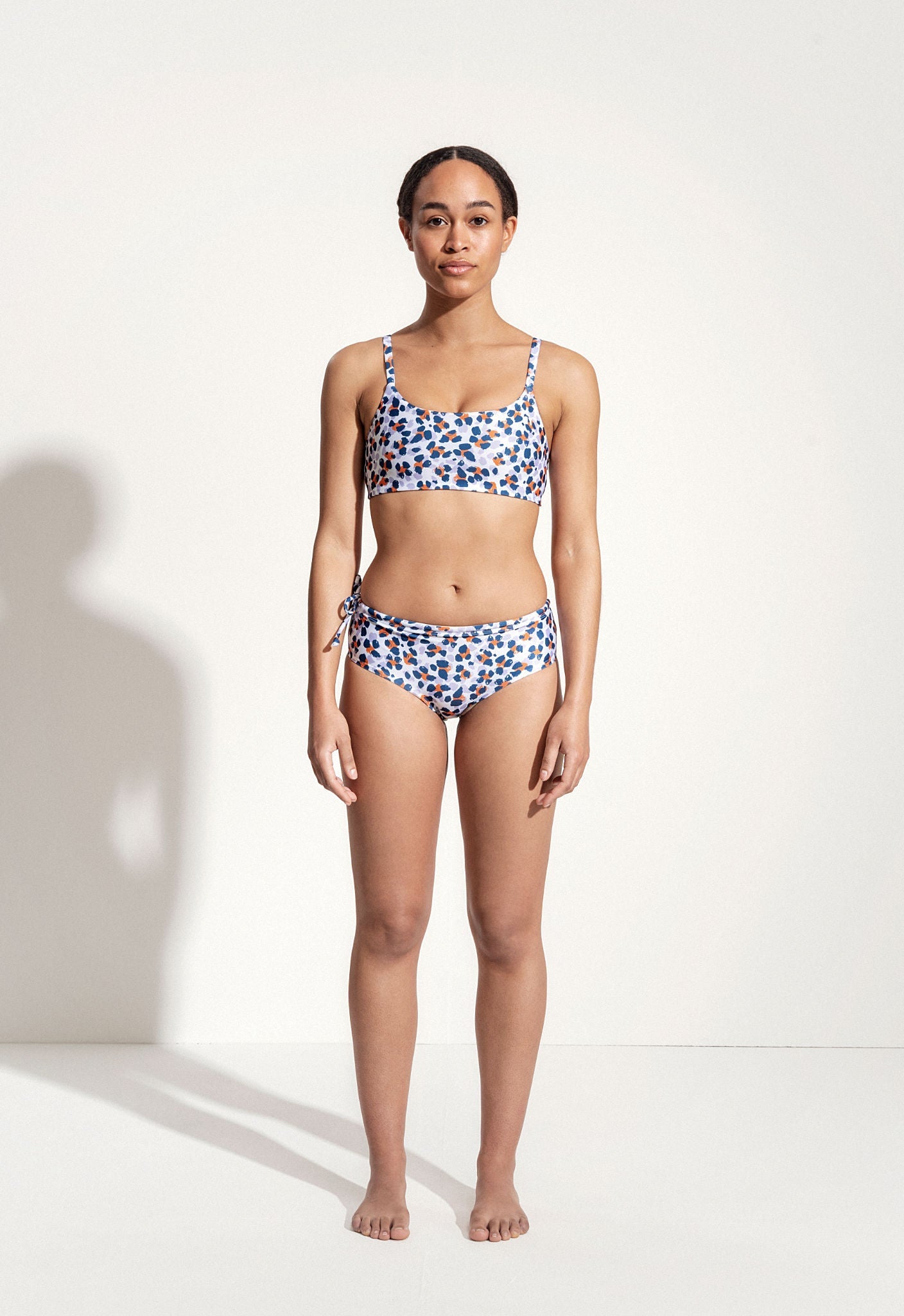 Surf Bikini Oberteil „Xara“ in Wildcat Print 1