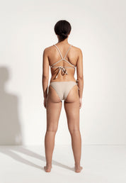 Surf Bikini Hose „Mako“ in Blassbraun -m-b