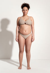 Oy Signatures Surf Bikini Oberteil „Coho“ in blassbraun 1