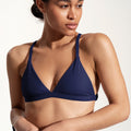 Surf Bikini Top "Esox" in midnight blue