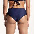 Surf Bikini Bottom "Fugu" in midnight blue