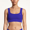 U.W.W. Crop Top in Blau